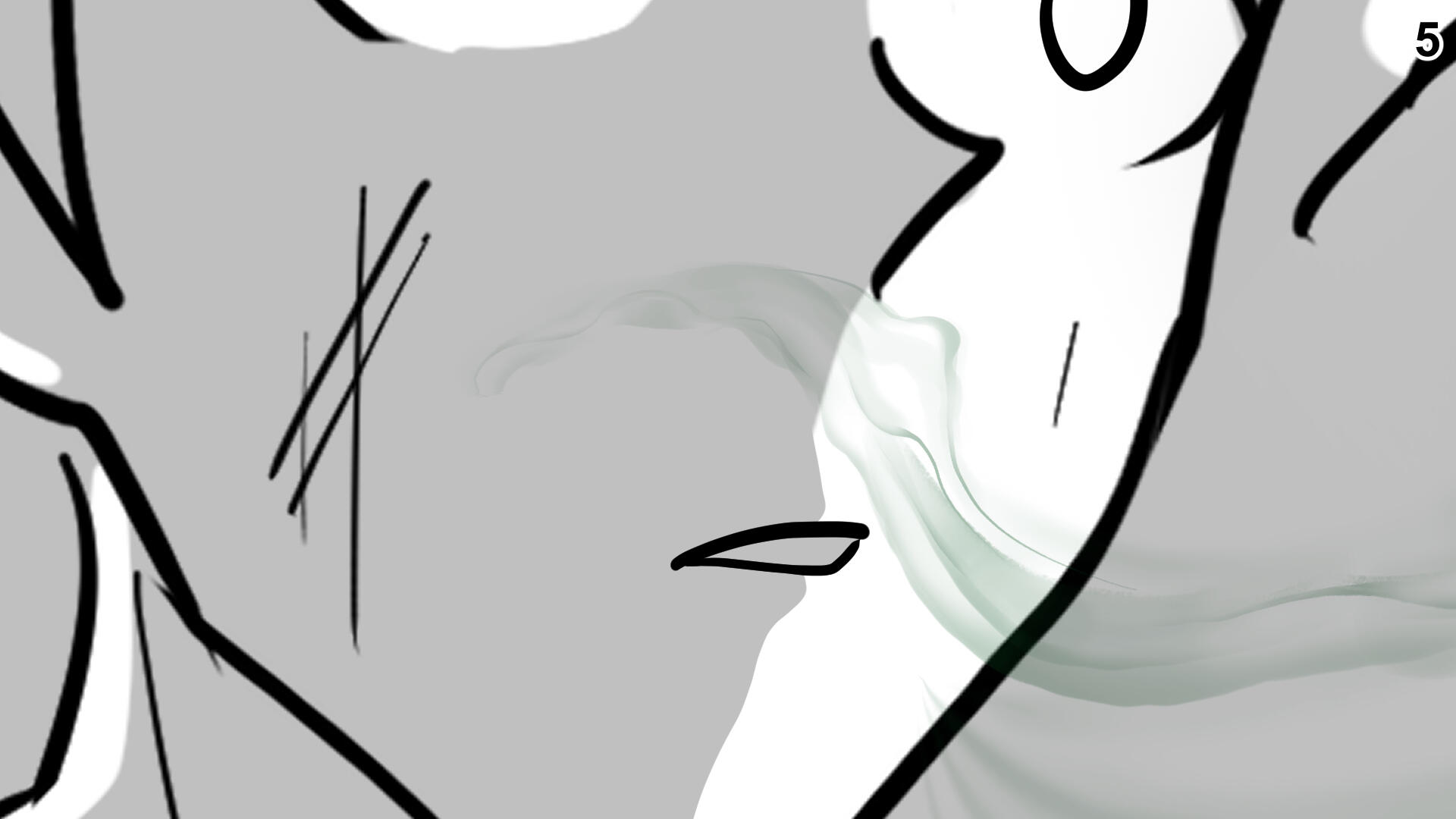 5. Paul smells the familiar scent of death.