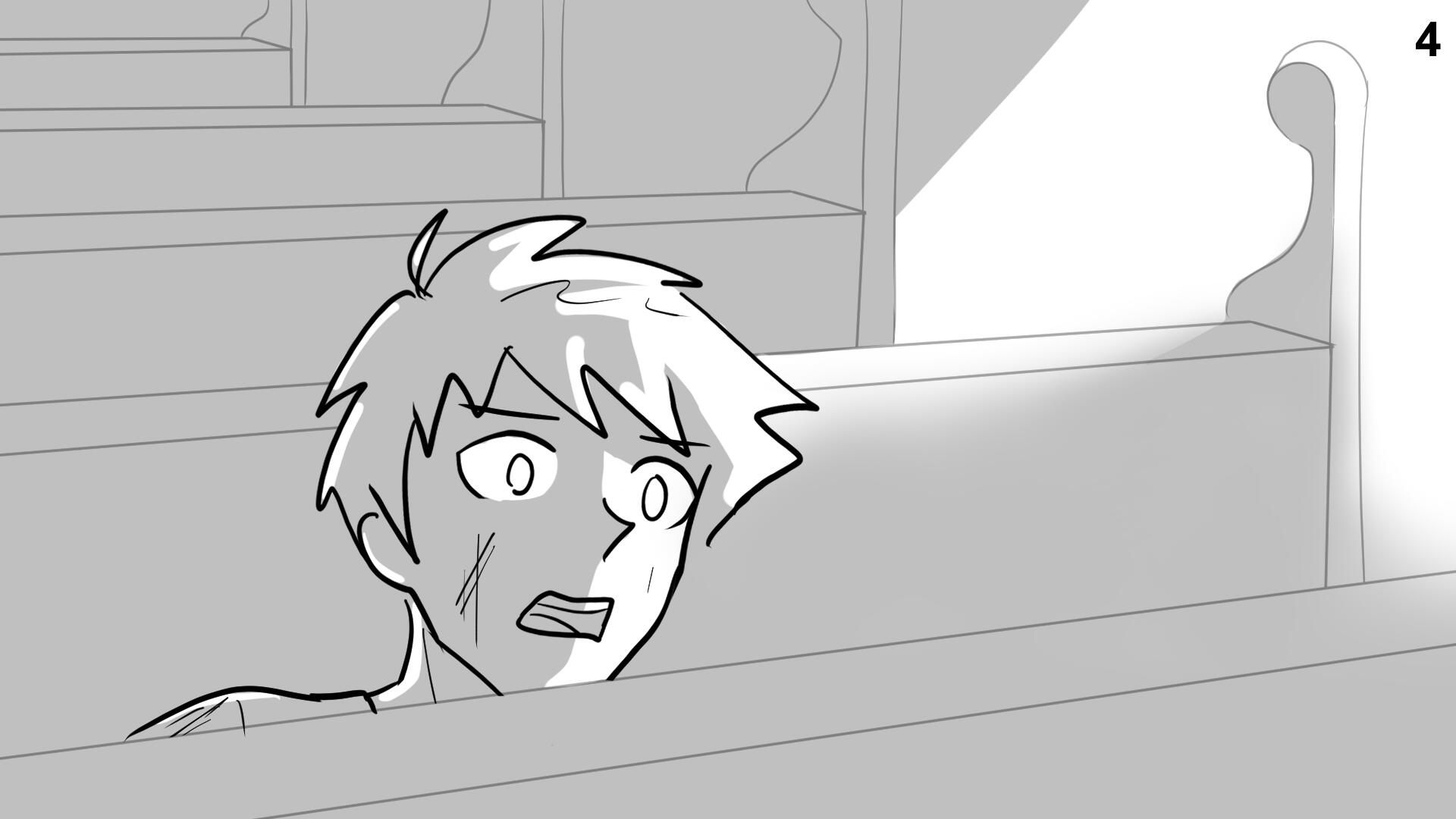 4. &quot;Hey! You alone?&quot; But no response.