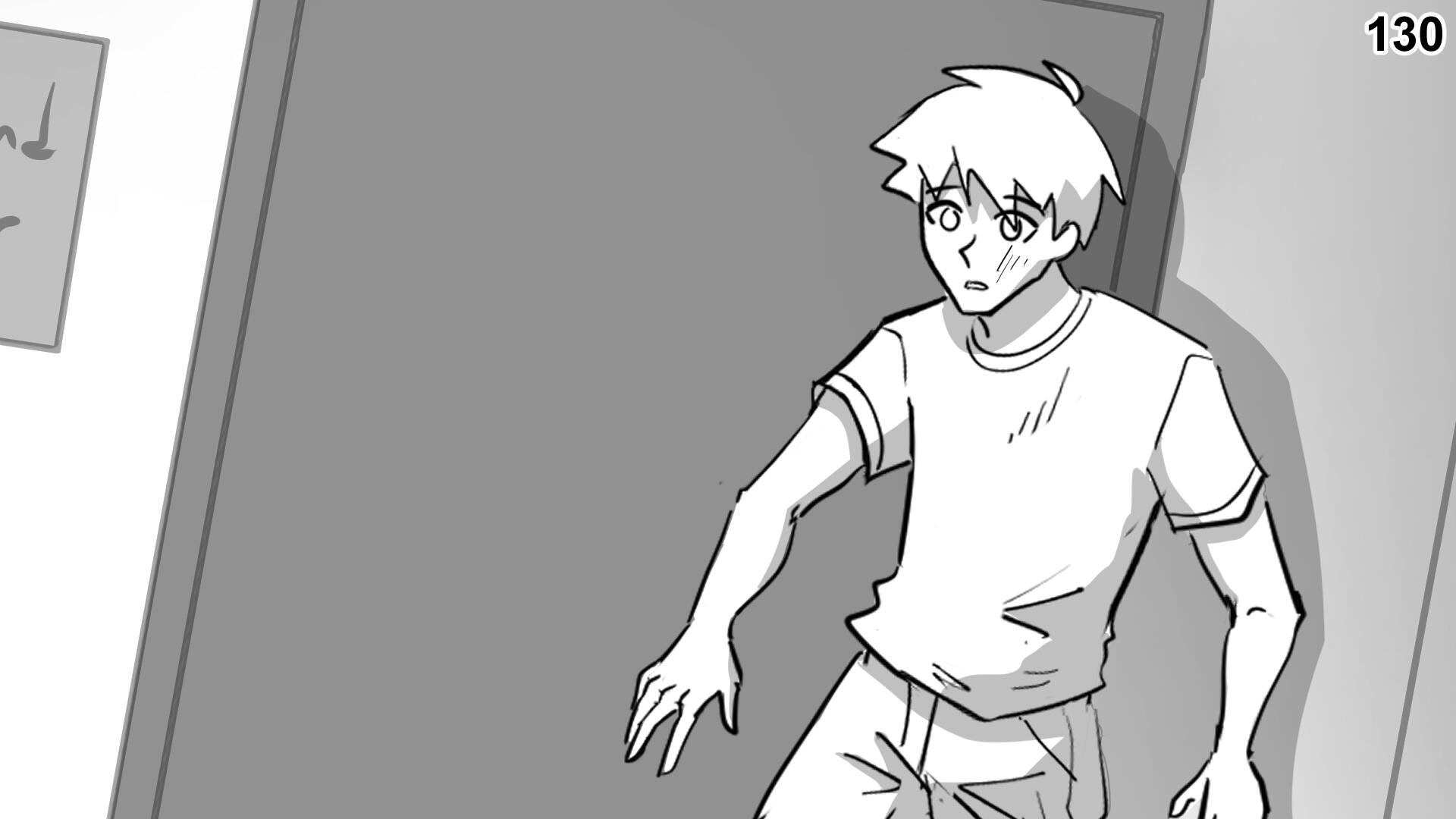 130. Paul is speechless to see a monster able to express human emotion.