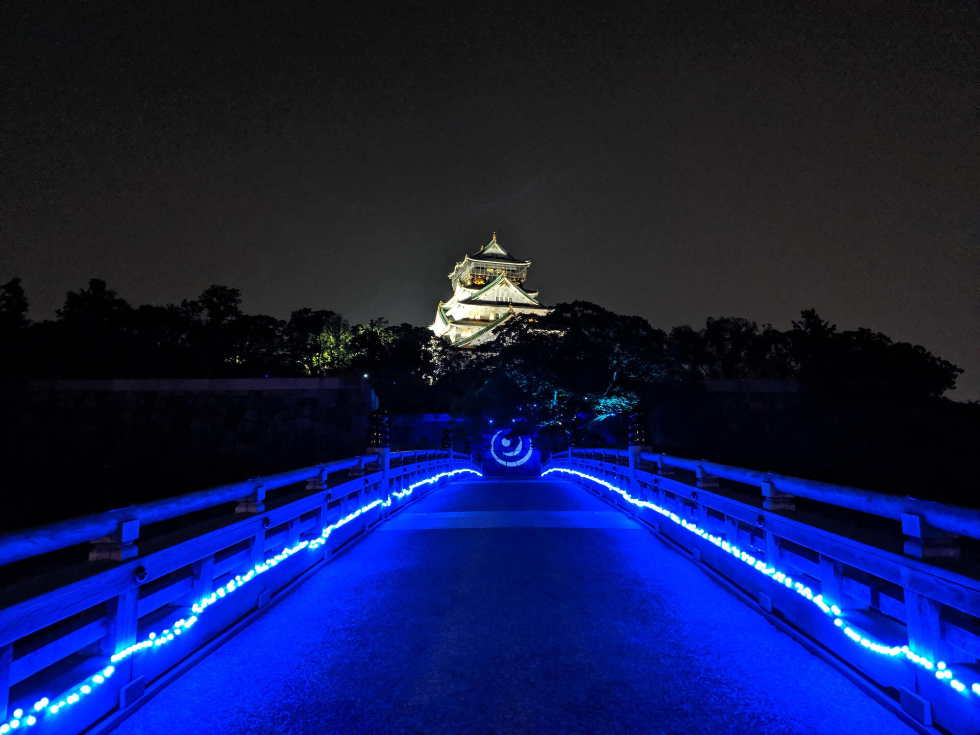 Osaka Castle Lights